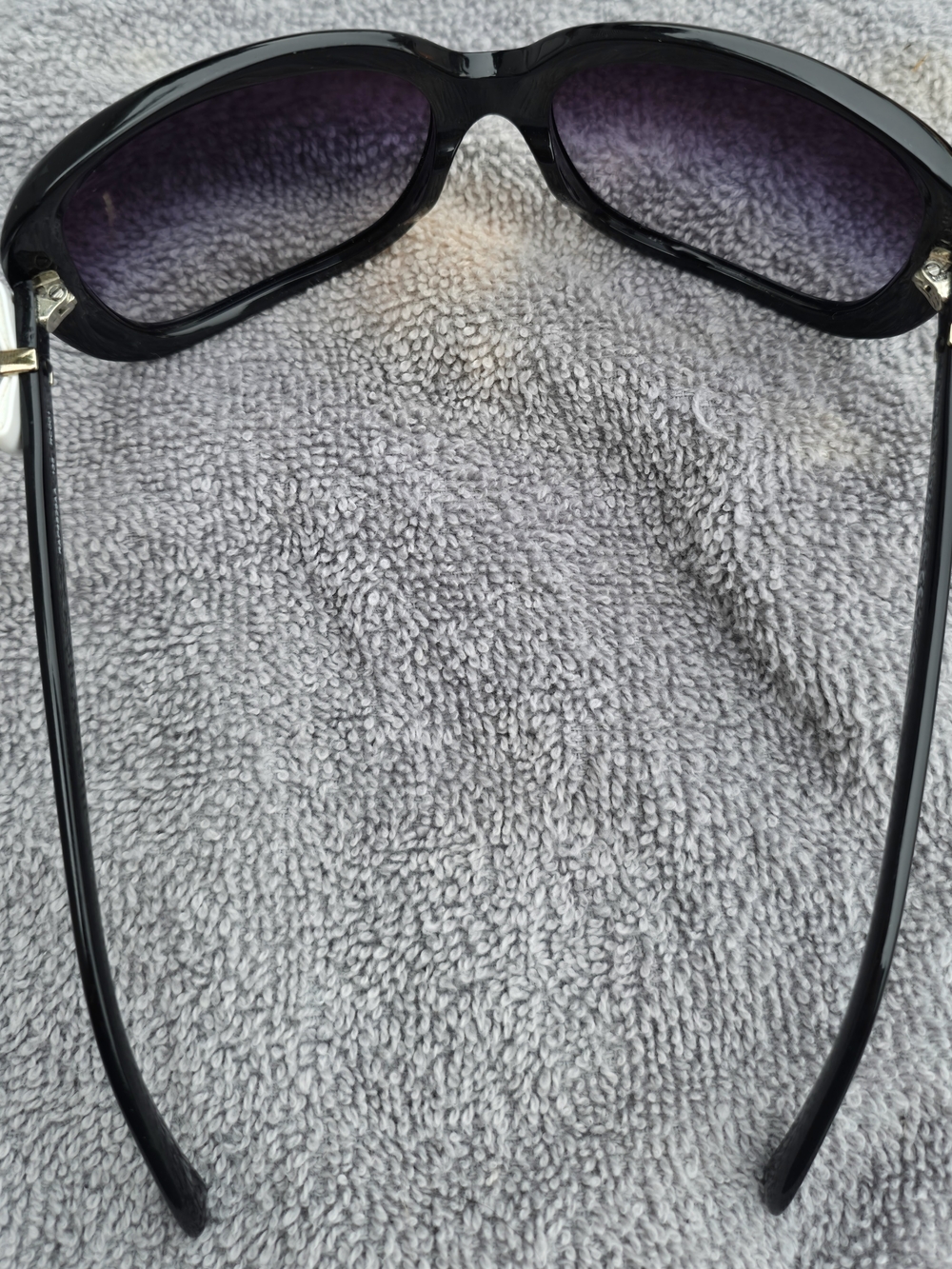 CHANEL RAP4829AA Black White Bow Coco Mark Oversized Sunglasses 135 Italy